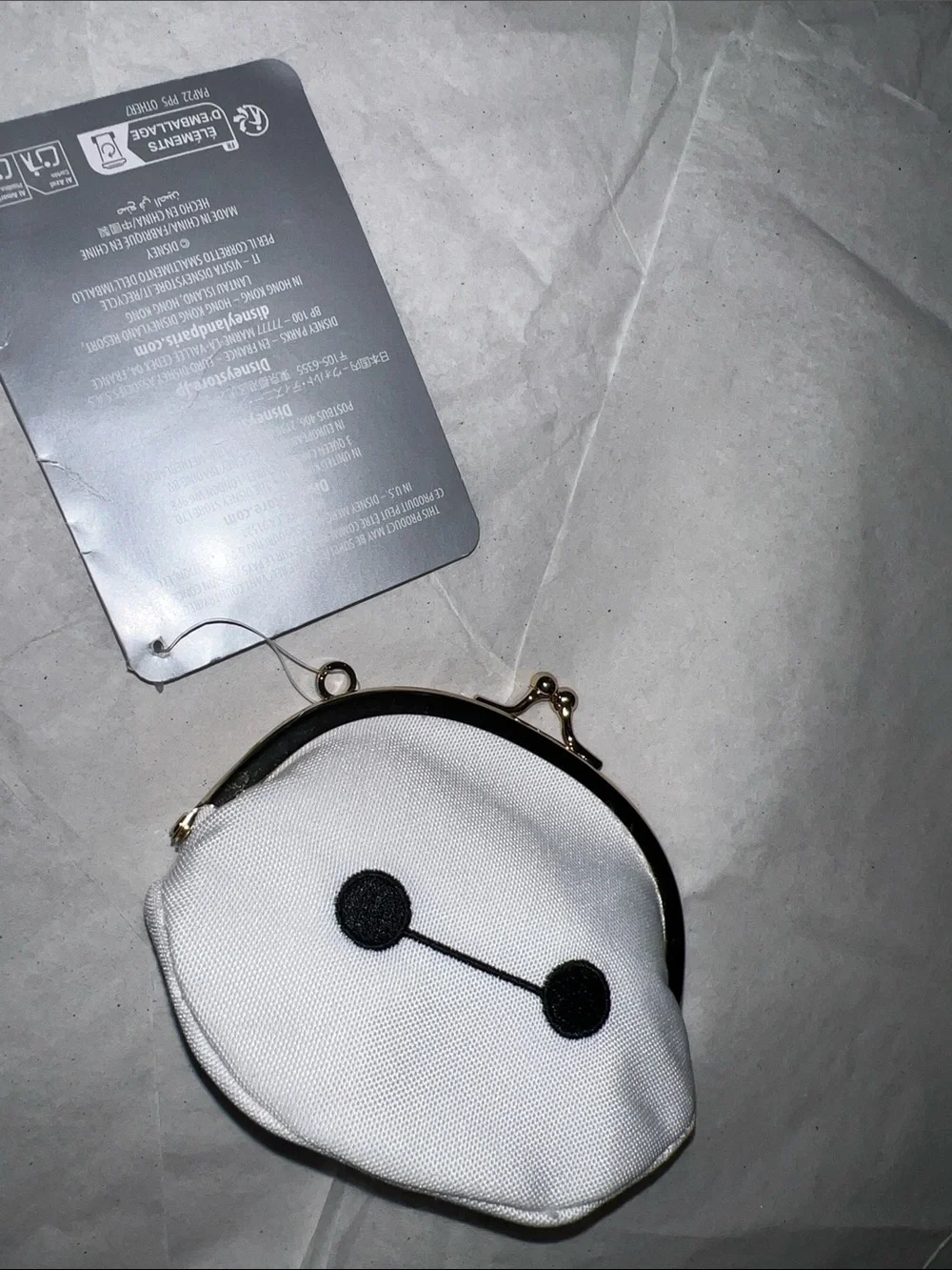 Disney  Big Hero Baymax Coin Mini Purse Sakura Cherry
